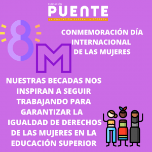 GRAFICA MORADA V CONMEMORACION DEL DIA INTERNACIONAL DE LAS MUJERES