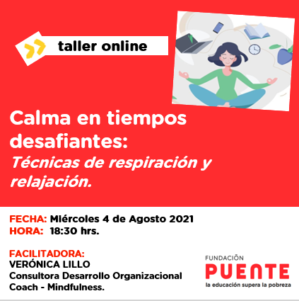 TALLER Calma en tiempo de crisis